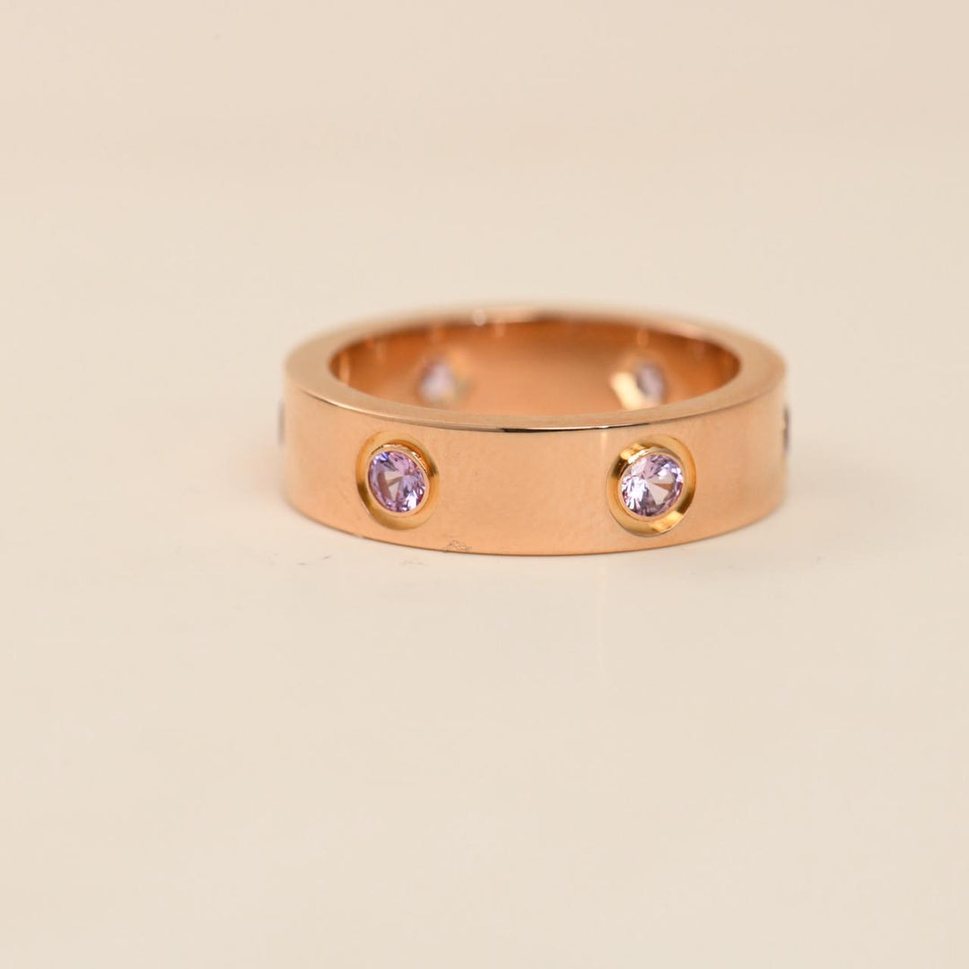 cartier love ring pink sapphire 