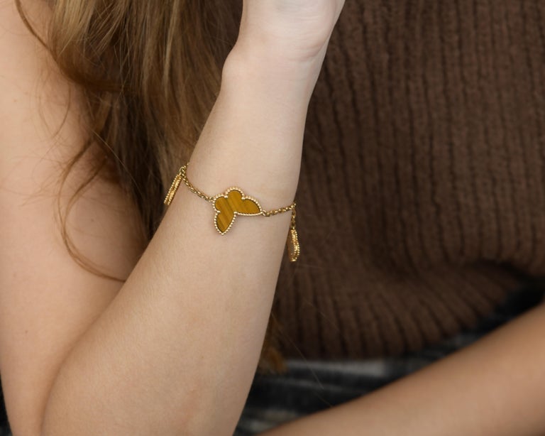 Van cleef arpels lucky bracelet hotsell