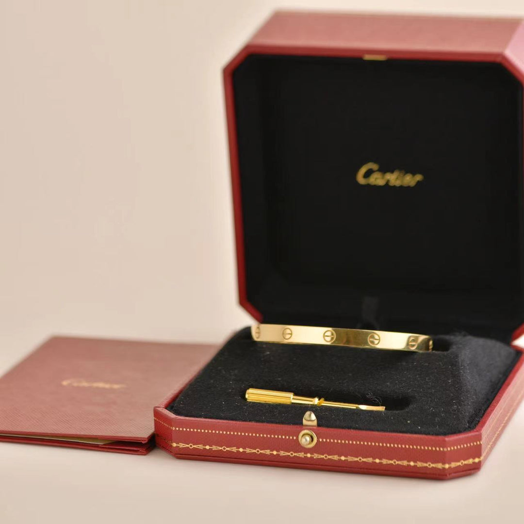 Cartier Love Bracelet 18K Yellow Gold Size 19