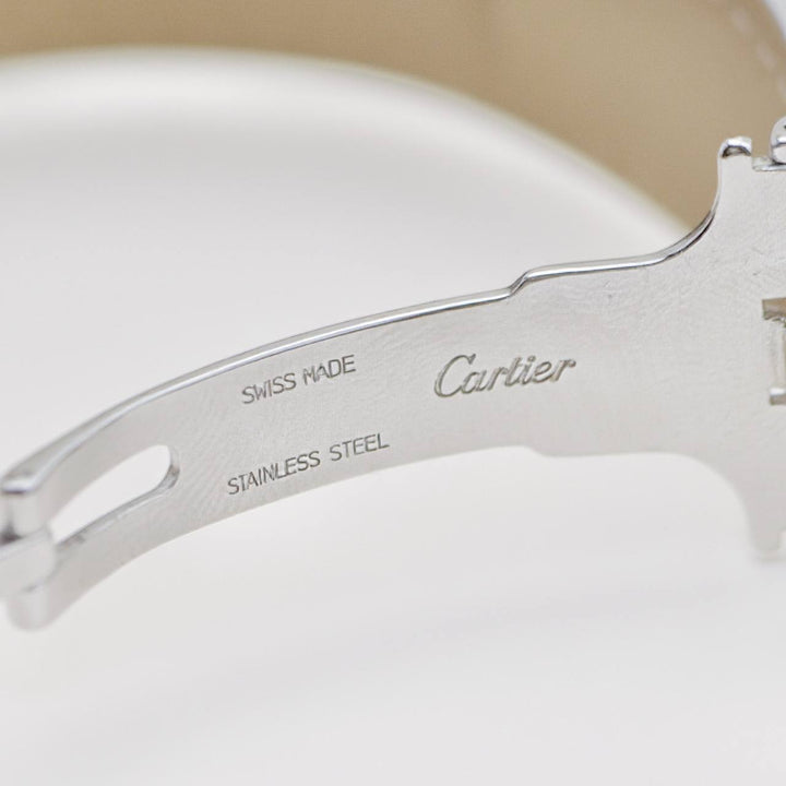 Second Hand Cartier Tank Must Silver Watch Large Model reference W1014154