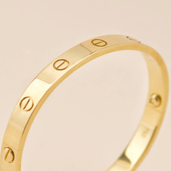 Preloved Cartier Love 18K Gold Bracelet