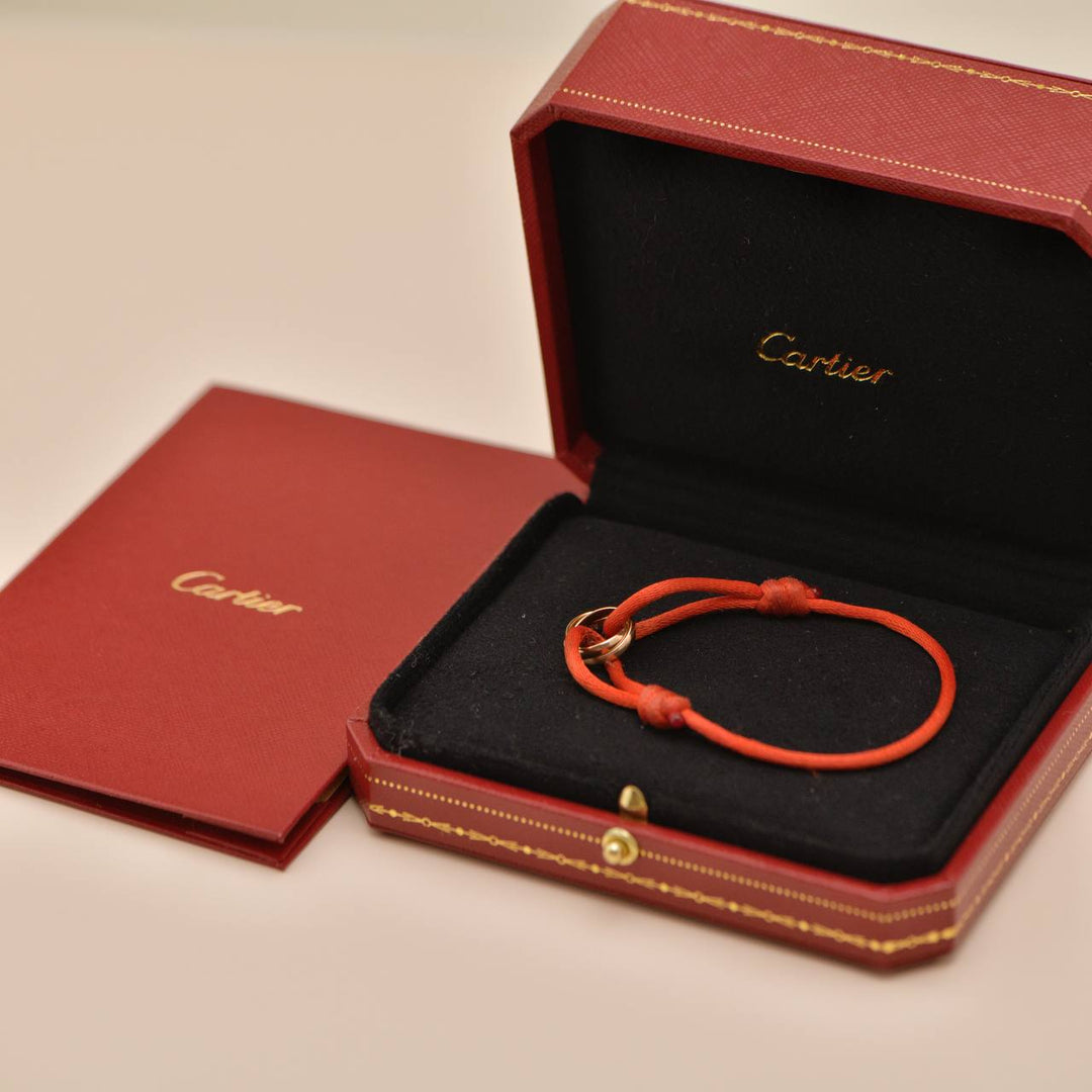 Cartier Trinity Cord Bracelet 18K Rose Gold