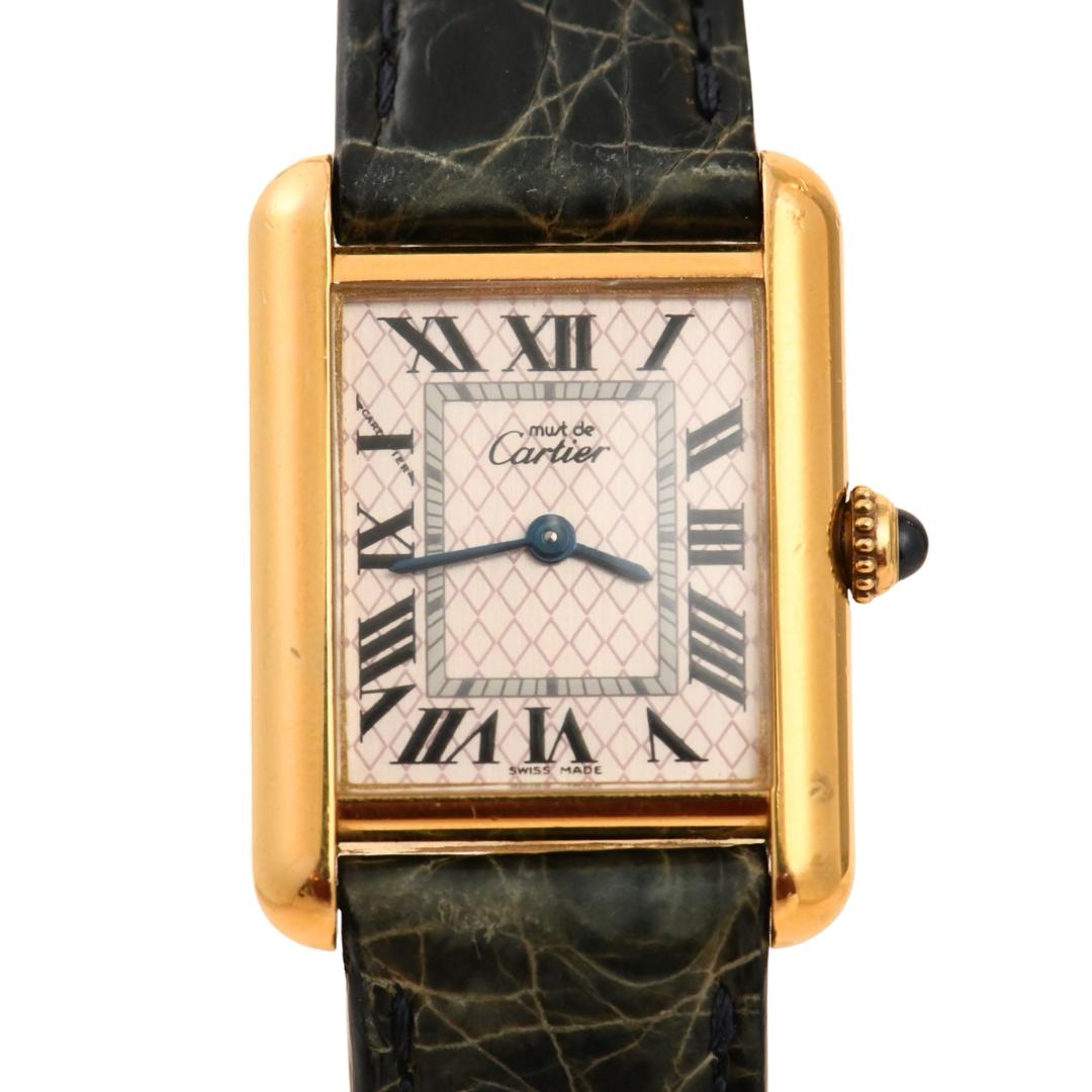 Cartier Tank Must Limited Edition Christmas Wristwatch W1018687