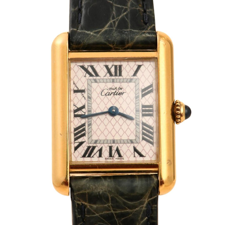 Cartier Tank Must Limited Edition Christmas Wristwatch W1018687