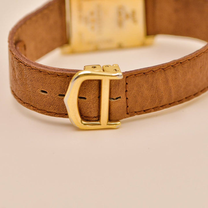 Authentic Cartier Tank Must Vermeil Watch Small Model reference W1013854