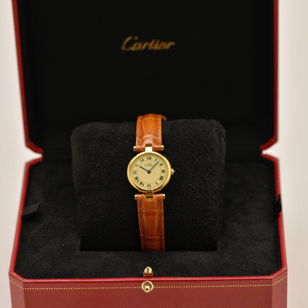 Preowned Authentic Cartier Must de Cartier Vendôme Wristwatch GGC98000