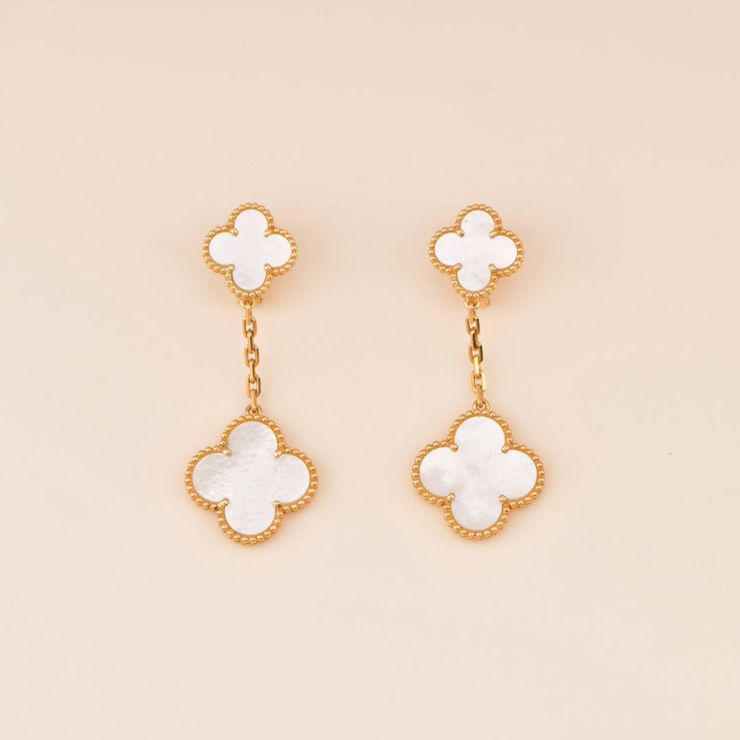 Magic Alhambra earrings, 2 motifs