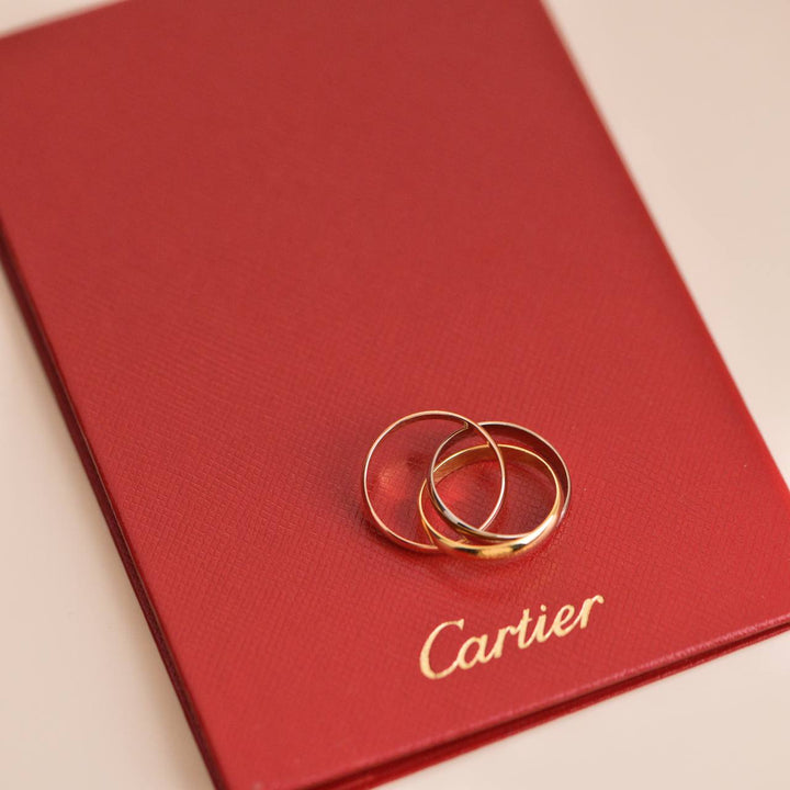 Cartier Trinity Classic Gold Ring Medium Model Size 50