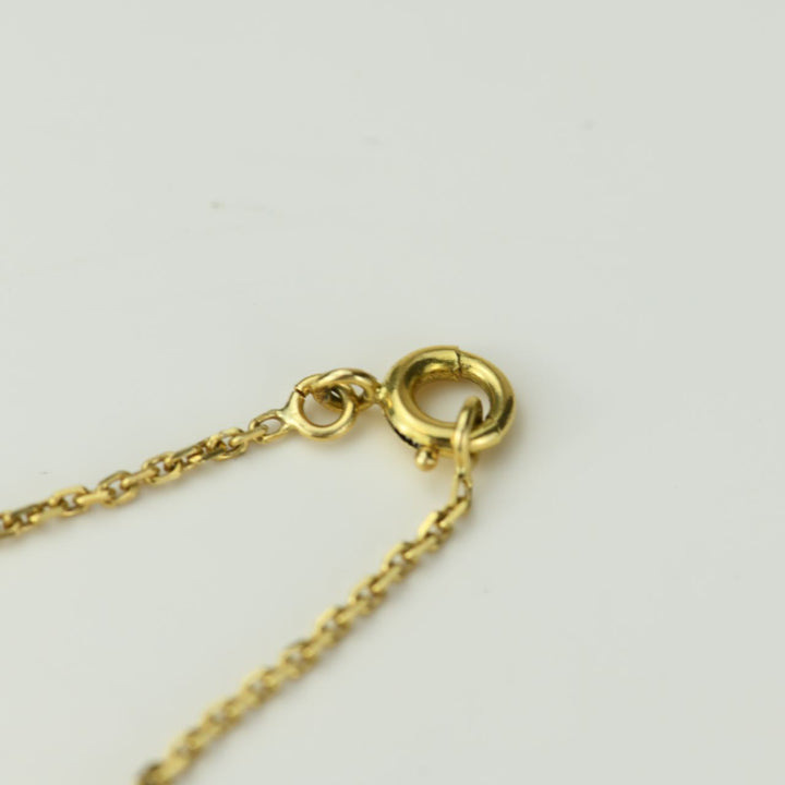 Van Cleef & Arpels Vintage Diamond Bow Yellow Gold Pendant