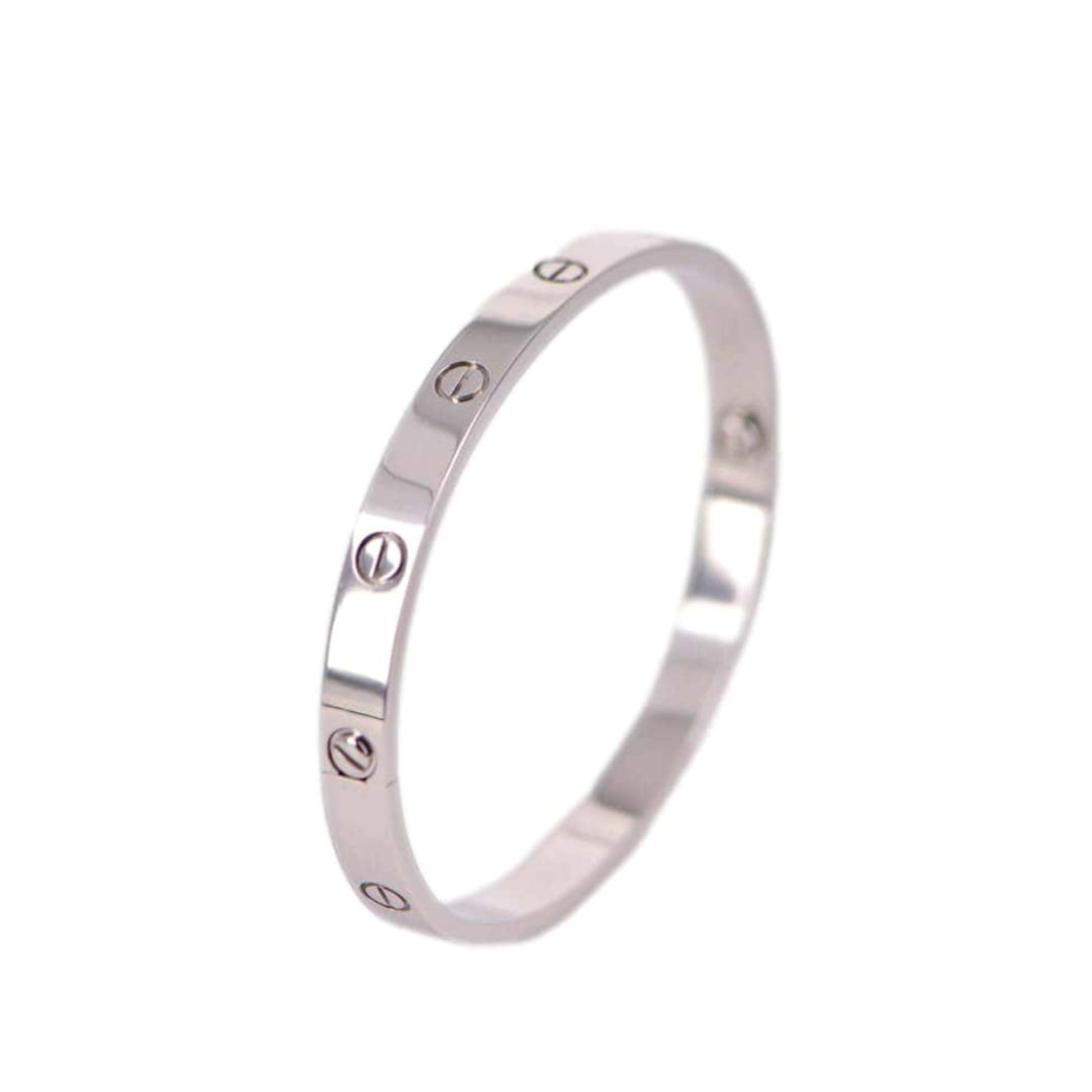 Cartier Love Bracelet 18K White Gold Size 19