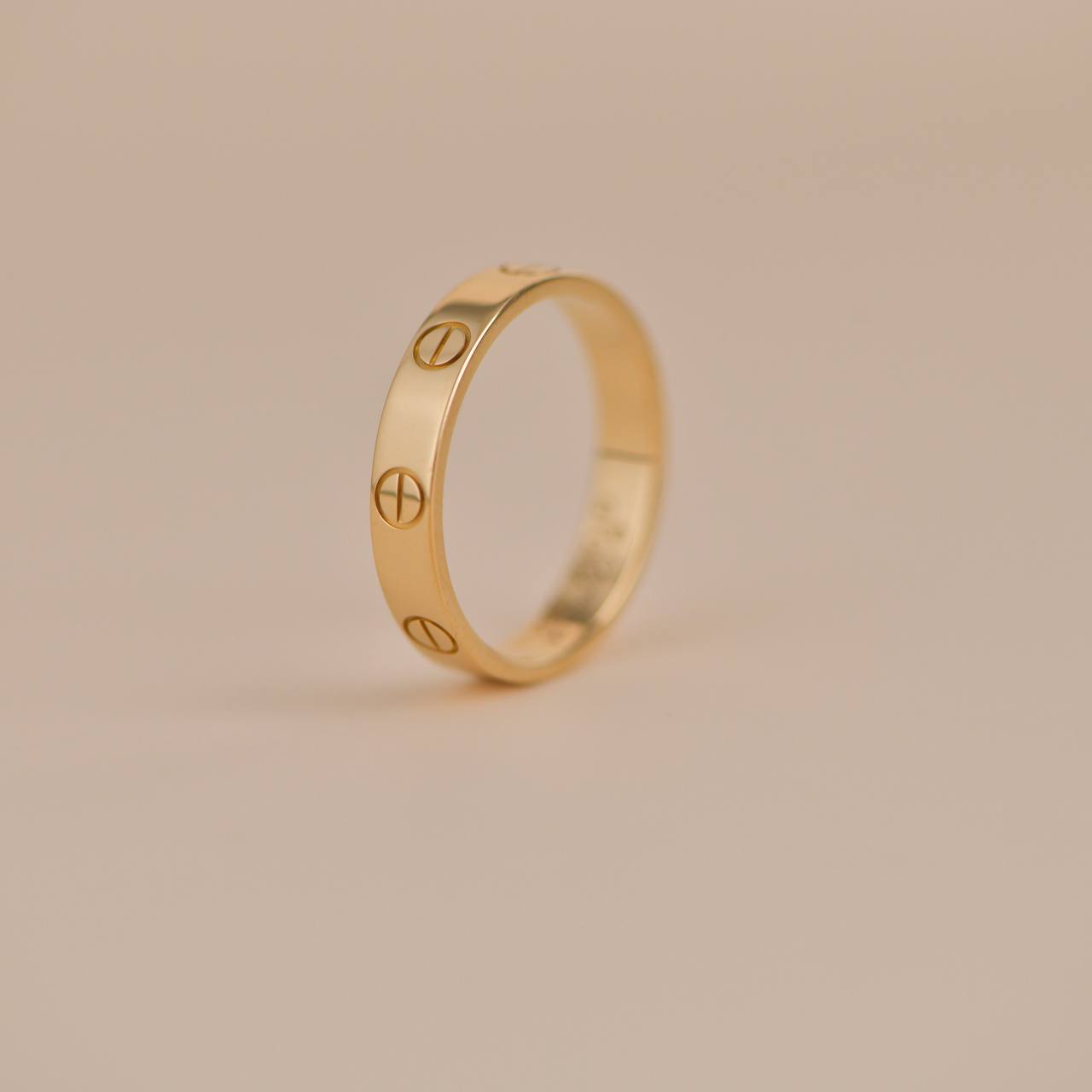 Cartier Love Wedding Ring Yellow Gold Size 54 Dandelion Antiques