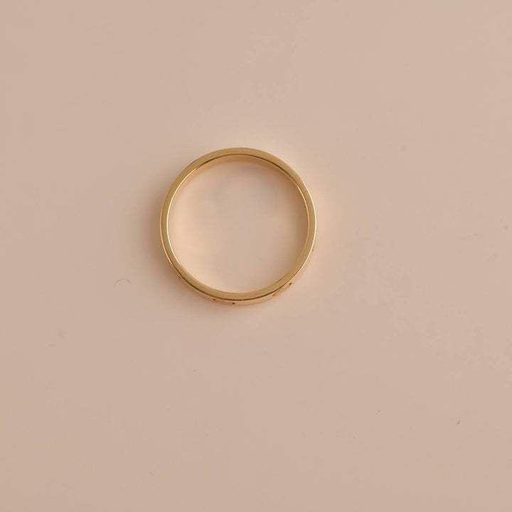 Cartier Love Wedding Ring Yellow Gold Size 54