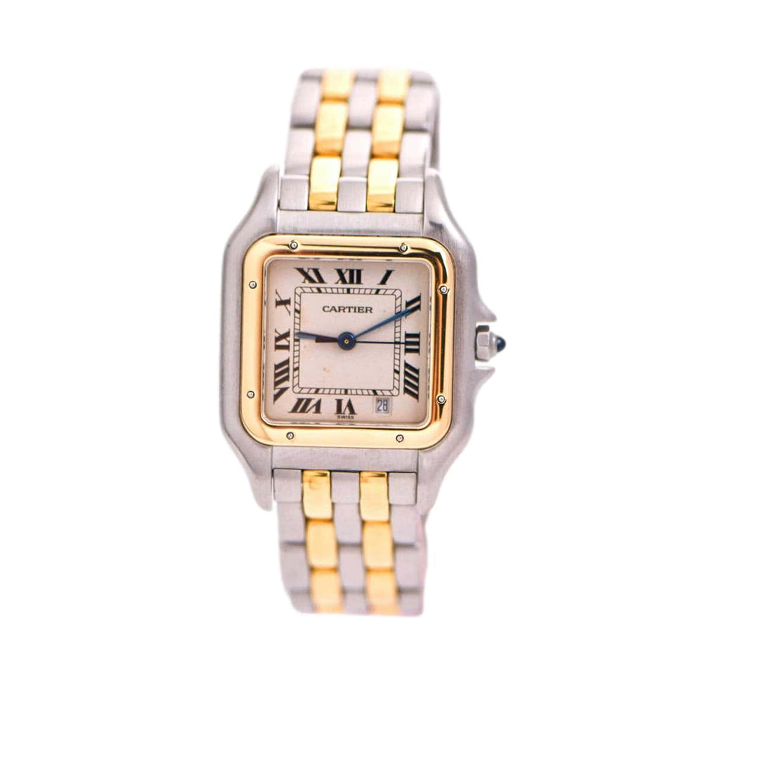 Cartier Panthère Medium Model Steel & Rose Gold Watch W2PN0007