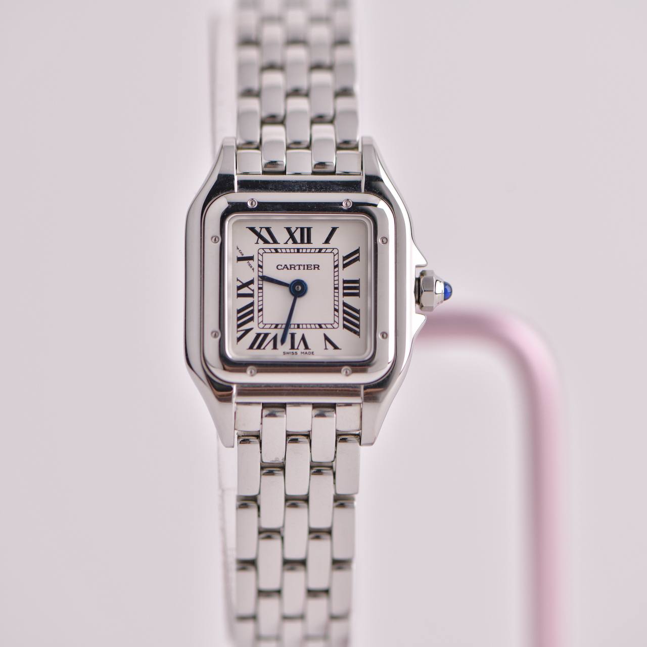 Cartier white online watch