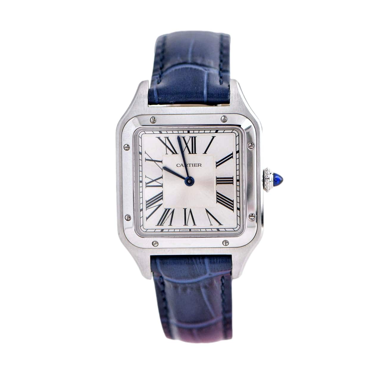 Cartier Santos Dumont Watch Large Model WSSA0022 Dandelion Antiques