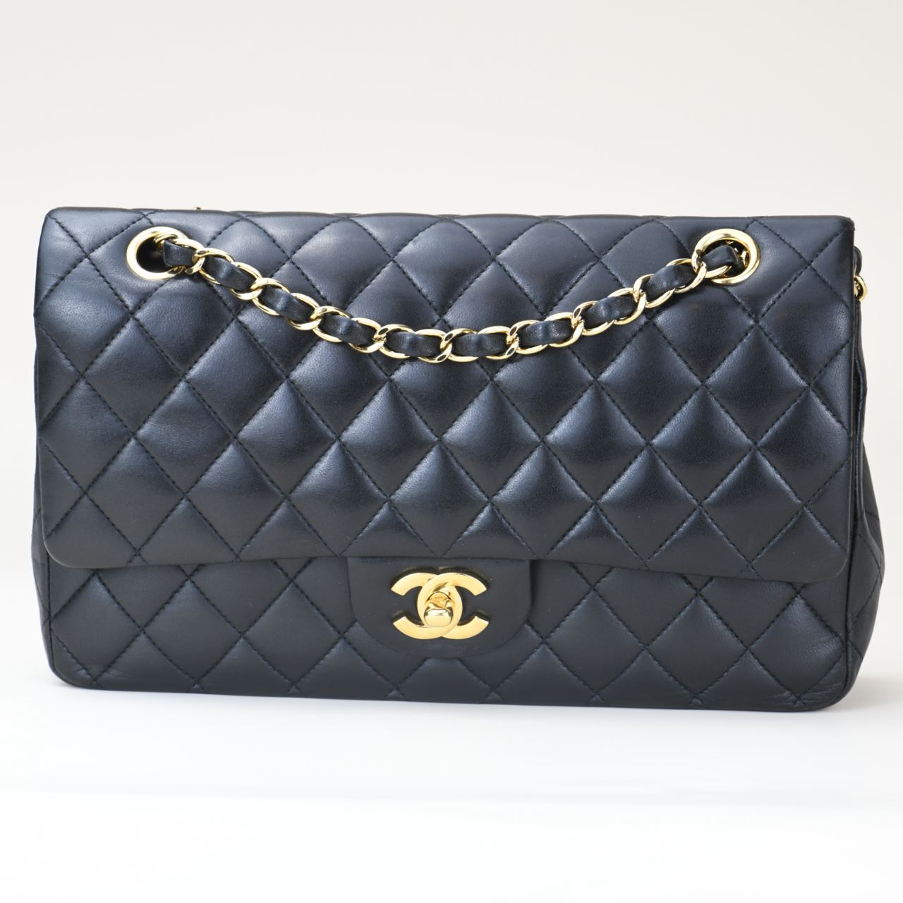 超レア貴重品　CHANEL ヴィンテージ　カクテルbag Chanel Medium Double Classic Flap Lambskin GHW Bag – Dandelion
