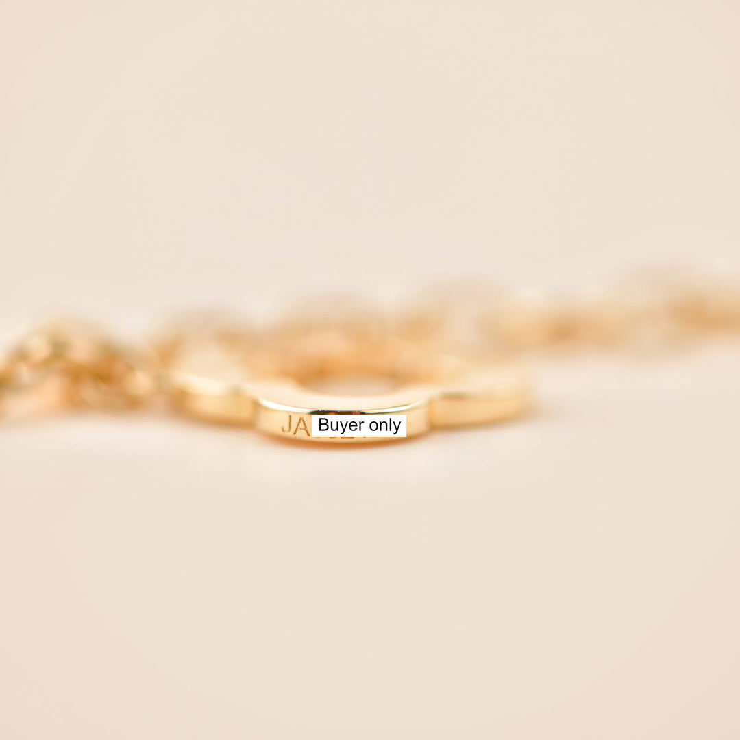 Van Cleef & Arpels Byzantine Alhambra Yellow Gold Bracelet