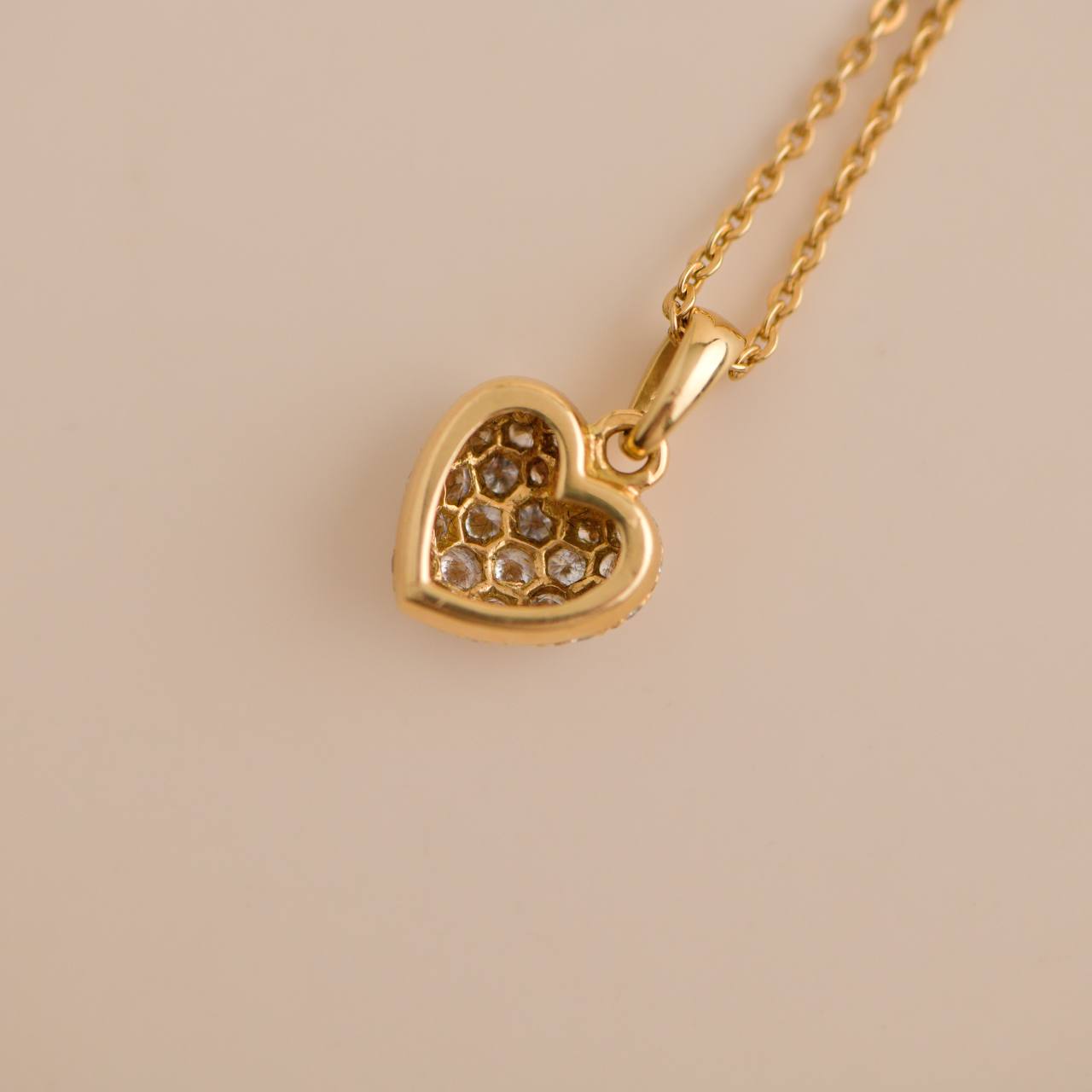 Cartier heart store necklace price