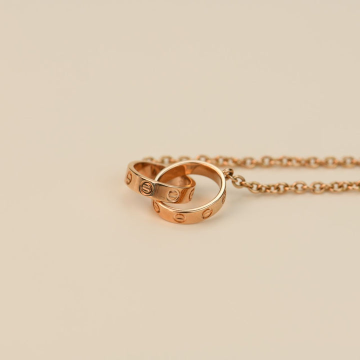 Cartier Love Rose Gold Chain Bracelet