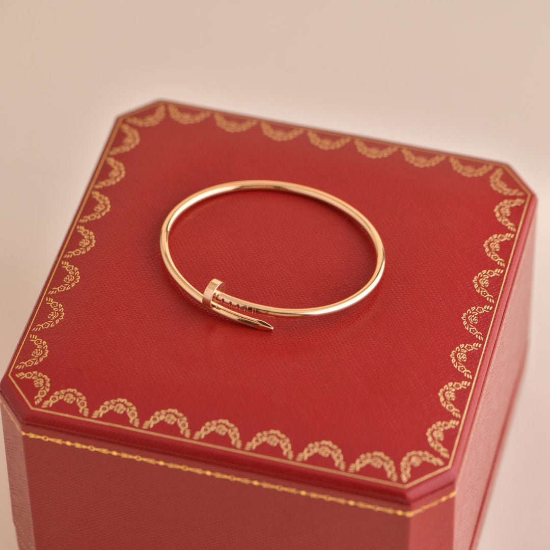 Cartier Juste un Clou Small Model Bracelet Rose Gold Size 16