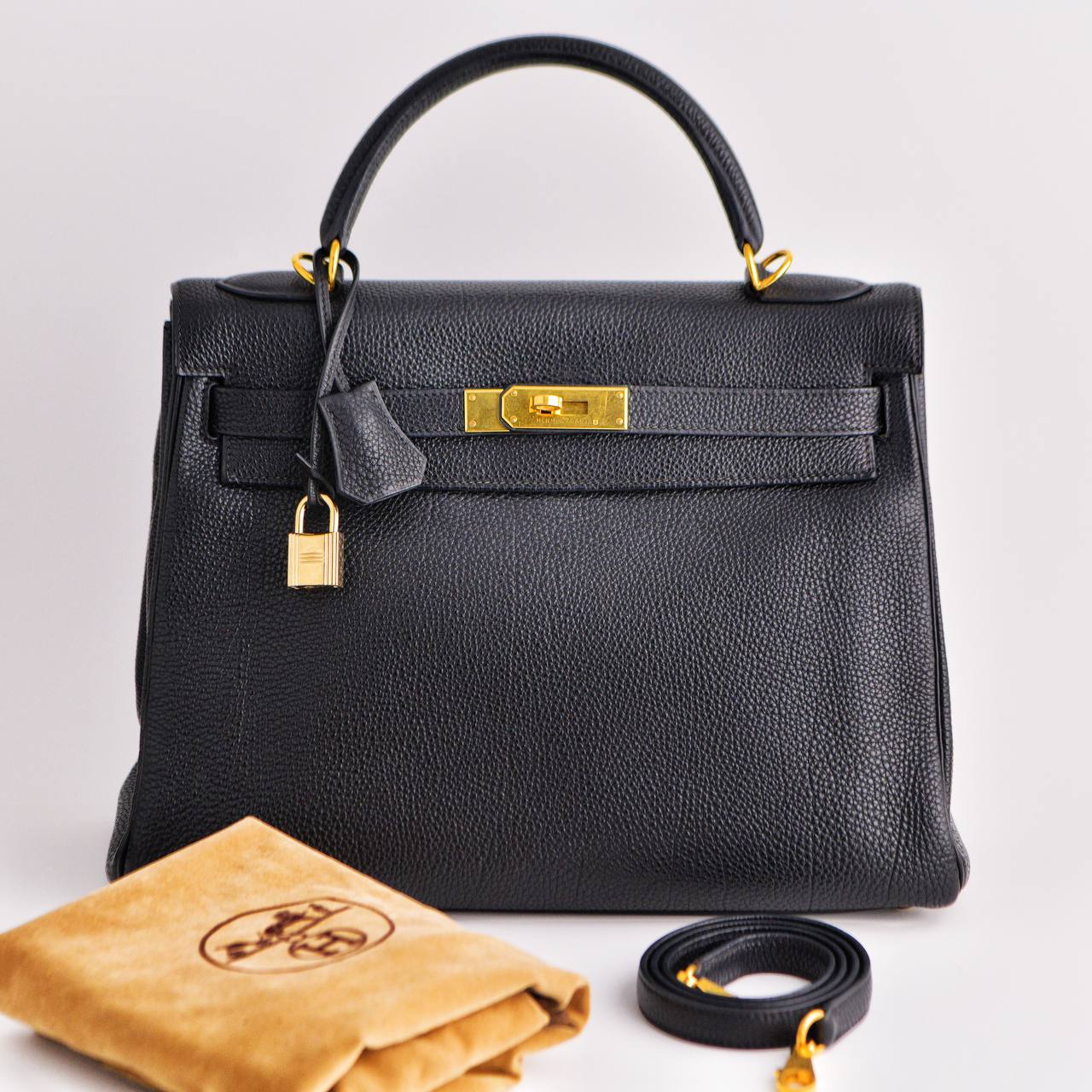 Hermes kelly cheap 32 black