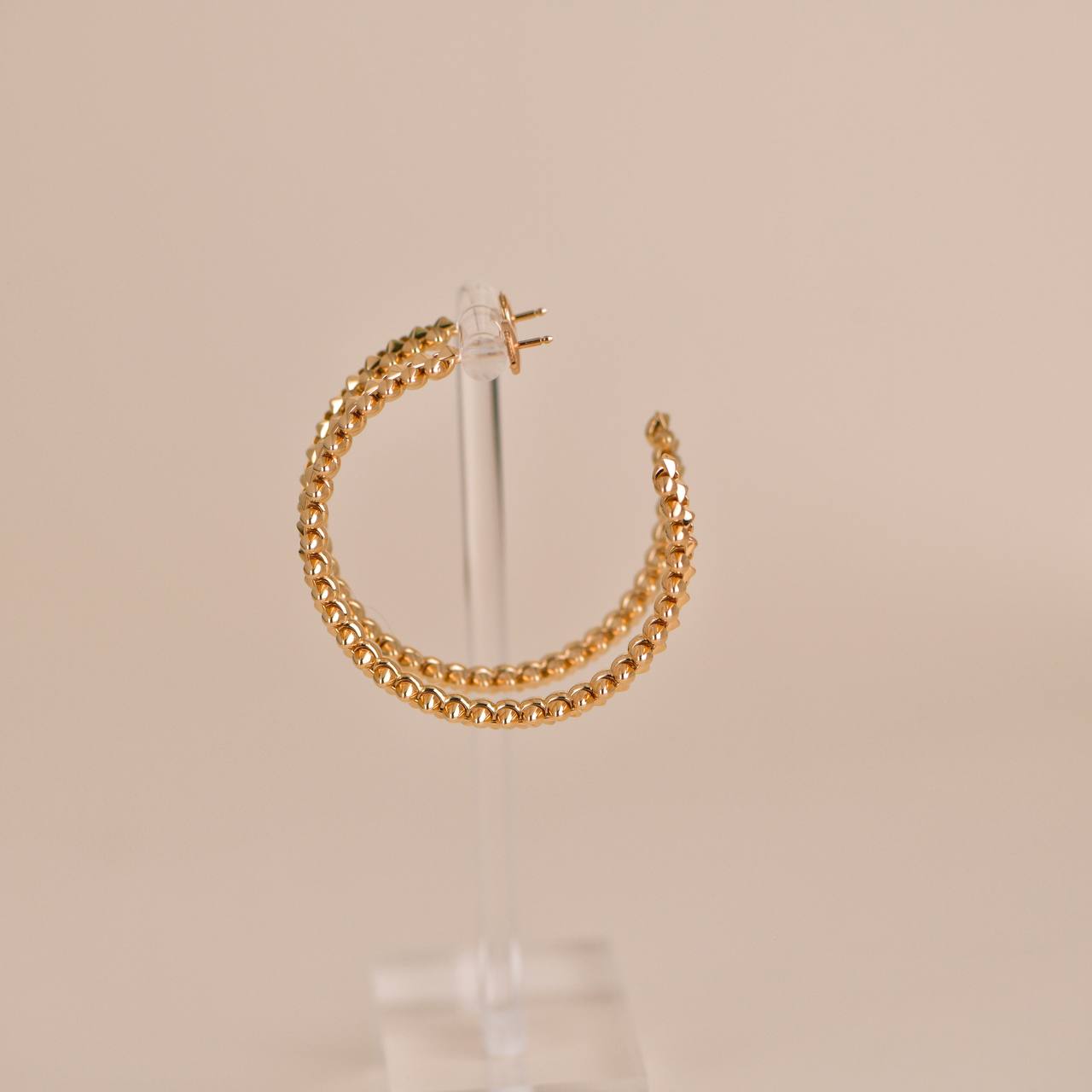 Cartier on sale gold hoops