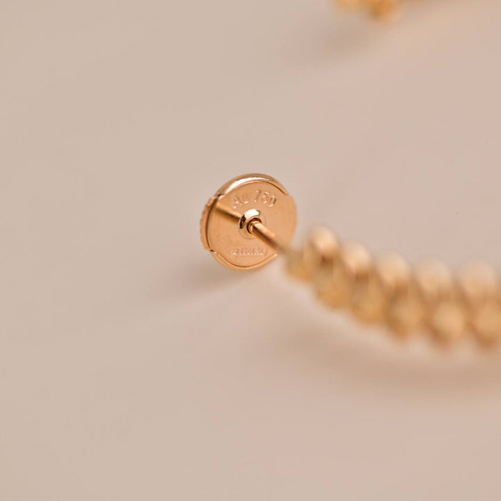 Cartier Clash De Cartier Hoop Rose Gold Earrings Small Model