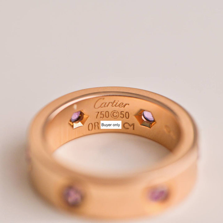 Cartier wedding ring band