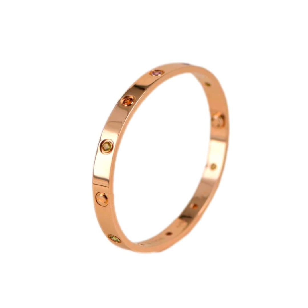 Cartier 18k Pink Gold Love Bangle Bracelet Size 19 -  Canada