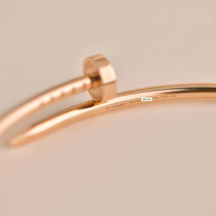 Cartier Juste un Clou Small Model Bracelet Rose Gold Size 18