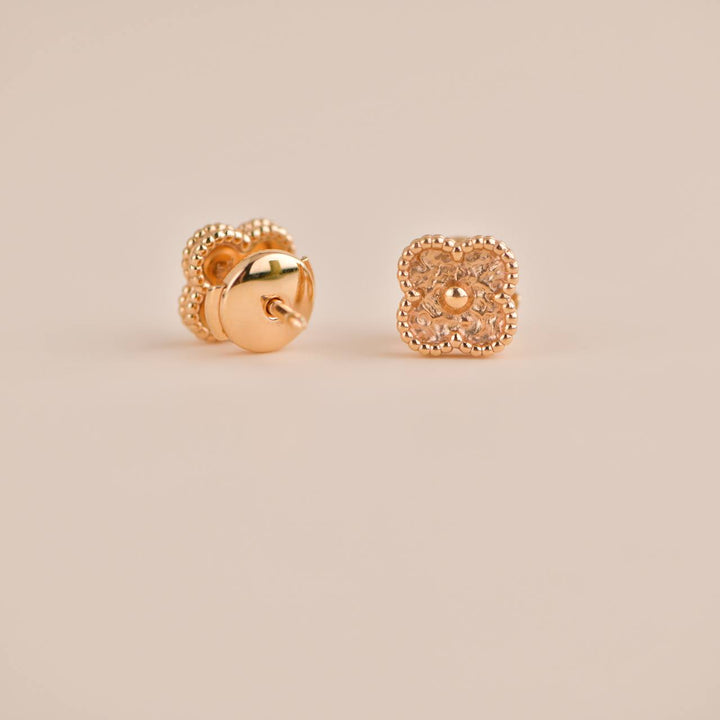 Van Cleef & Arpels Sweet Alhambra Rose Gold Earstuds