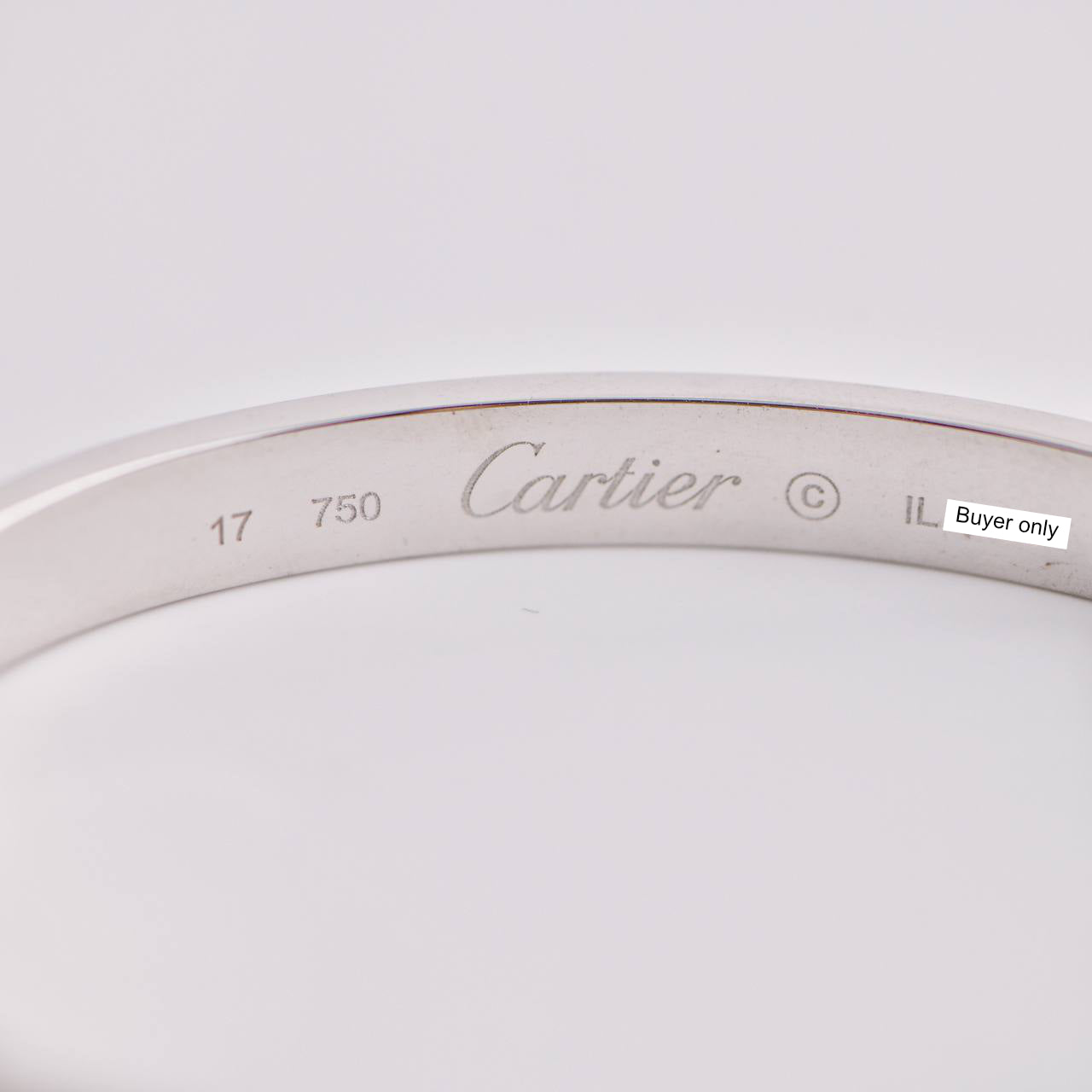 Cartier love discount bracelet size 21