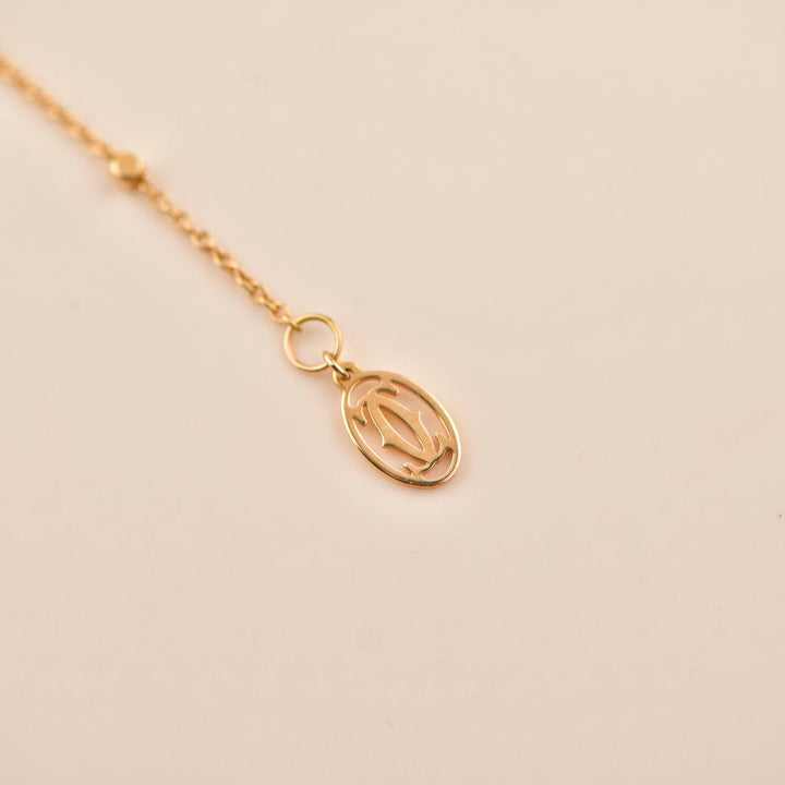 Cartier Clash Necklace Diamonds Rose Gold Necklace