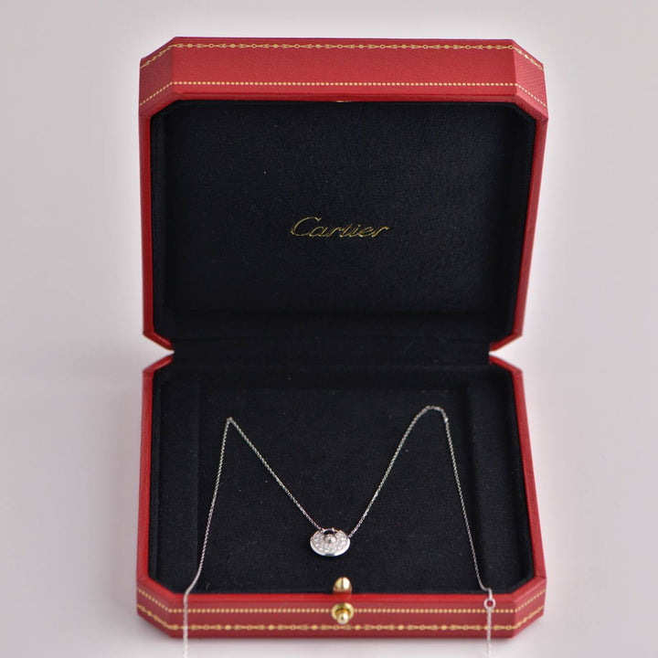 Cartier Amulette de Cartier White Gold Diamond Pendant XS model