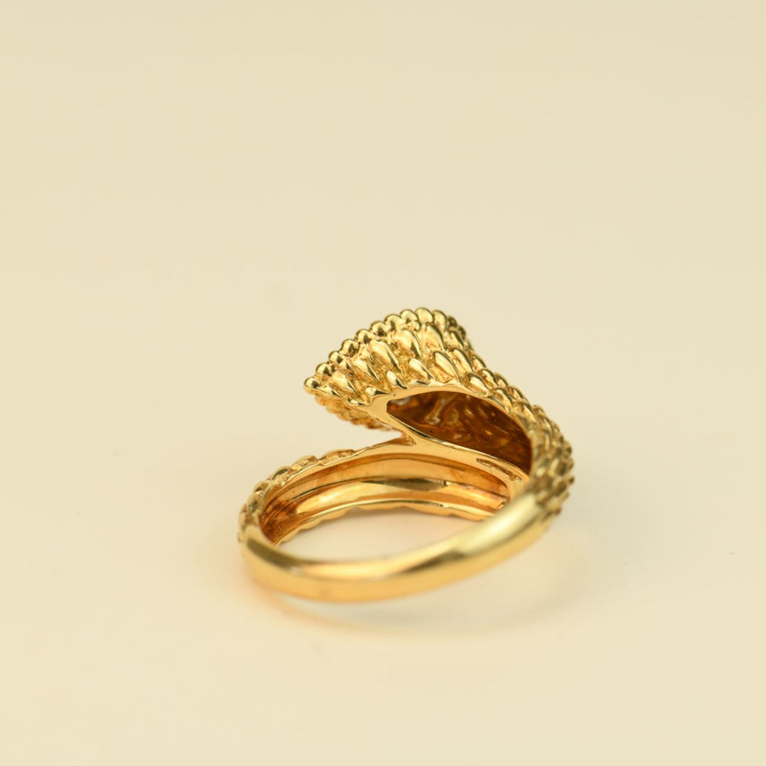 Boucheron Serpent Boheme Diamond Ring Size 60 – Dandelion Antiques