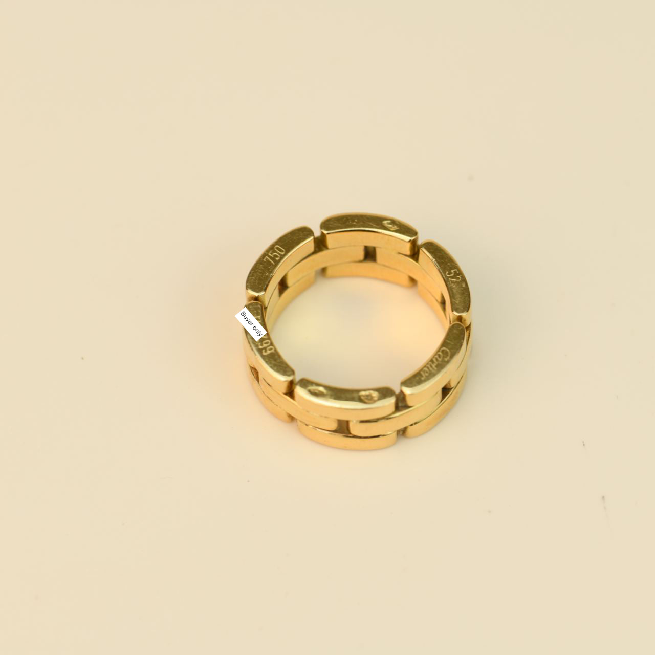 Cartier love best sale ring size 52