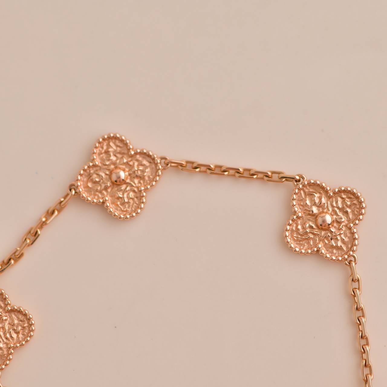 Van cleef clearance rose gold bracelet