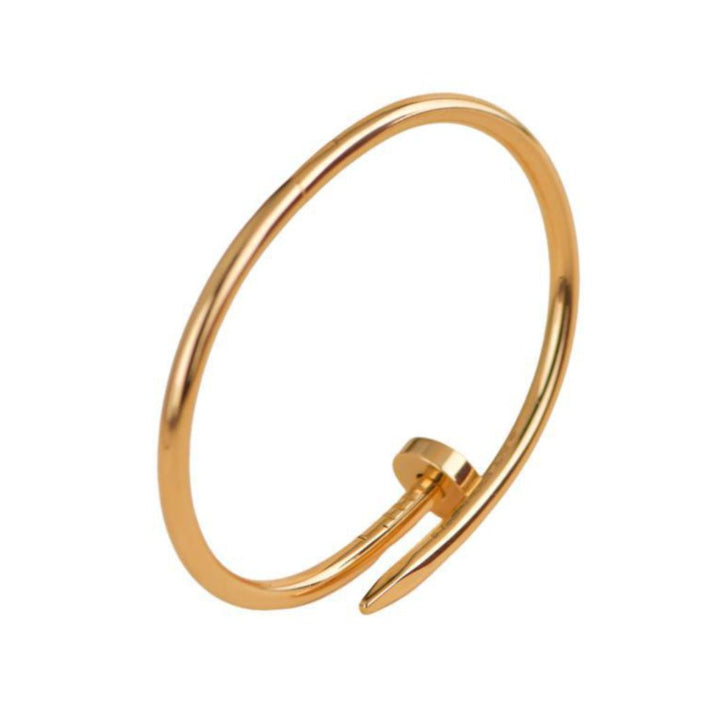 Cartier Juste un Clou Yellow Gold Bracelet Size 17