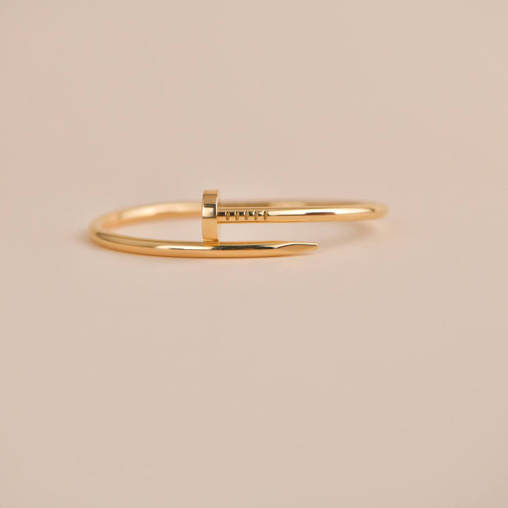 Cartier Juste un Clou Yellow Gold Bracelet Size 17