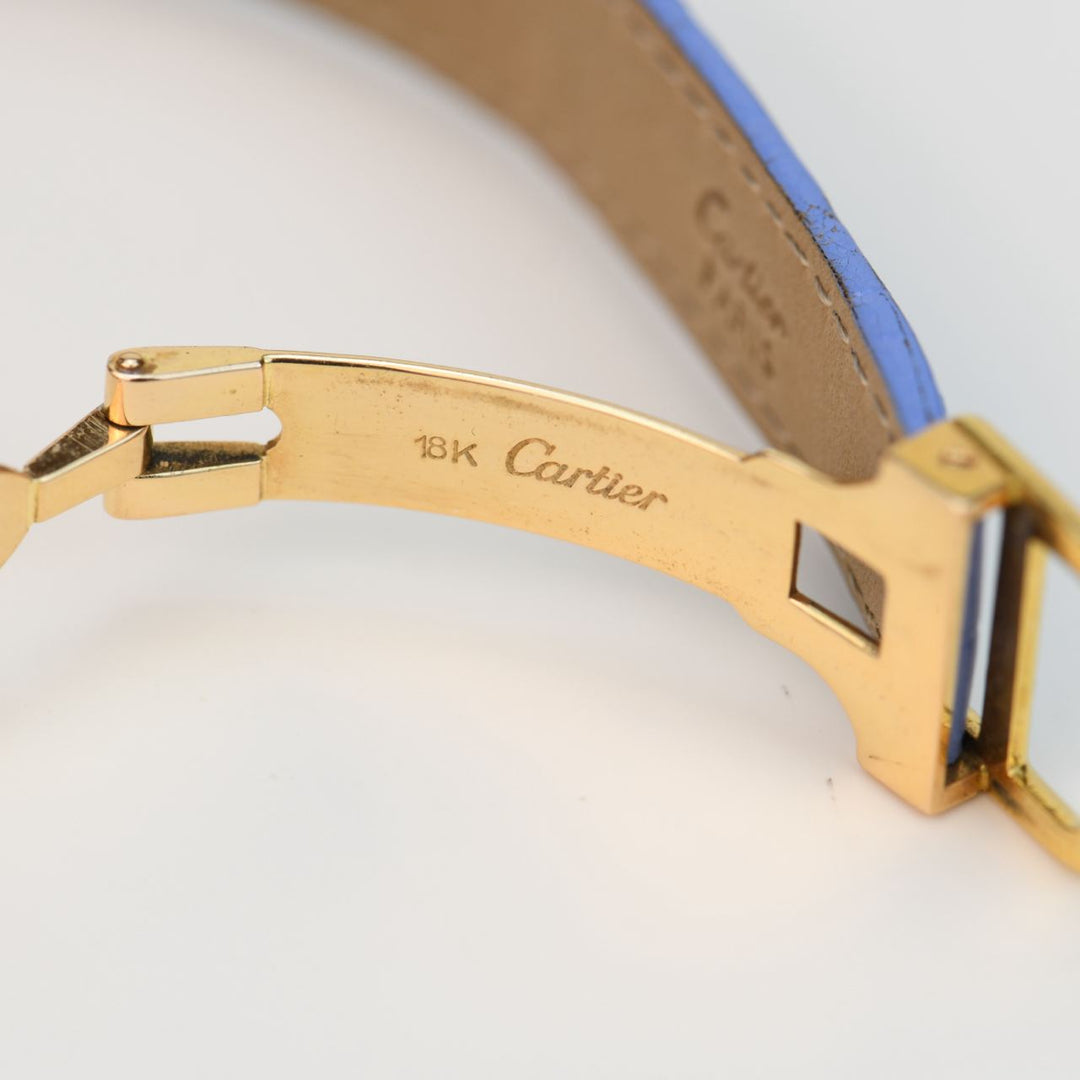 Cartier Ceinture Vintage 18K Yellow Gold Manual Winding Watch