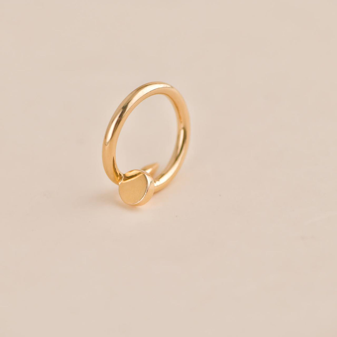 Second Hand Cartier Juste Un Clou Rose Gold Ring