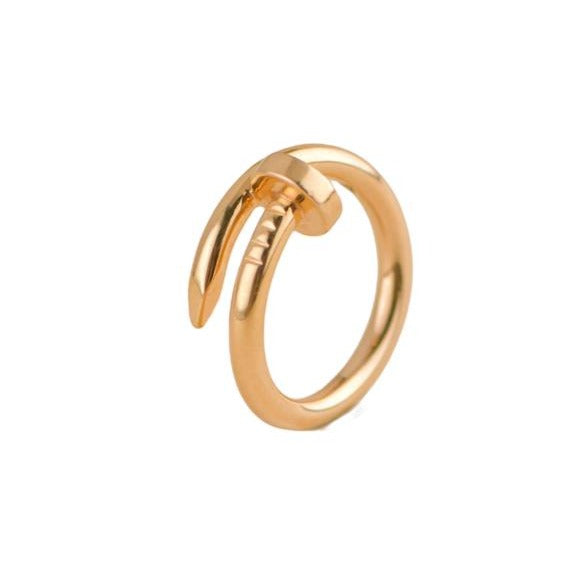 Pre-loved Cartier Juste Un Clou Rose Gold Ring Size 55