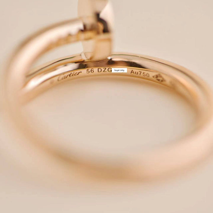 Second Hand Cartier Juste Un Clou Rose Gold Ring