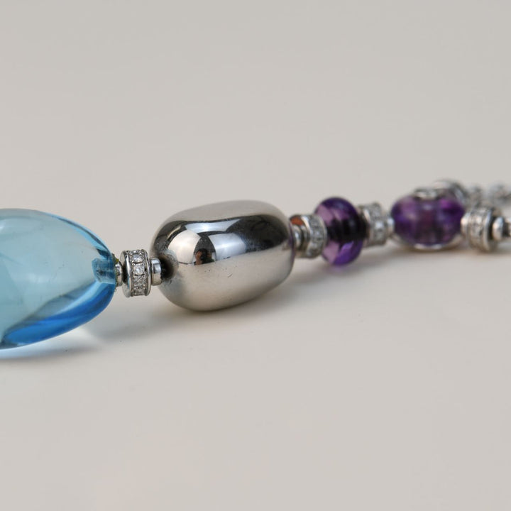 Bvlgari Mediterranean Eden 18K White Gold Diamond Multi-Gem