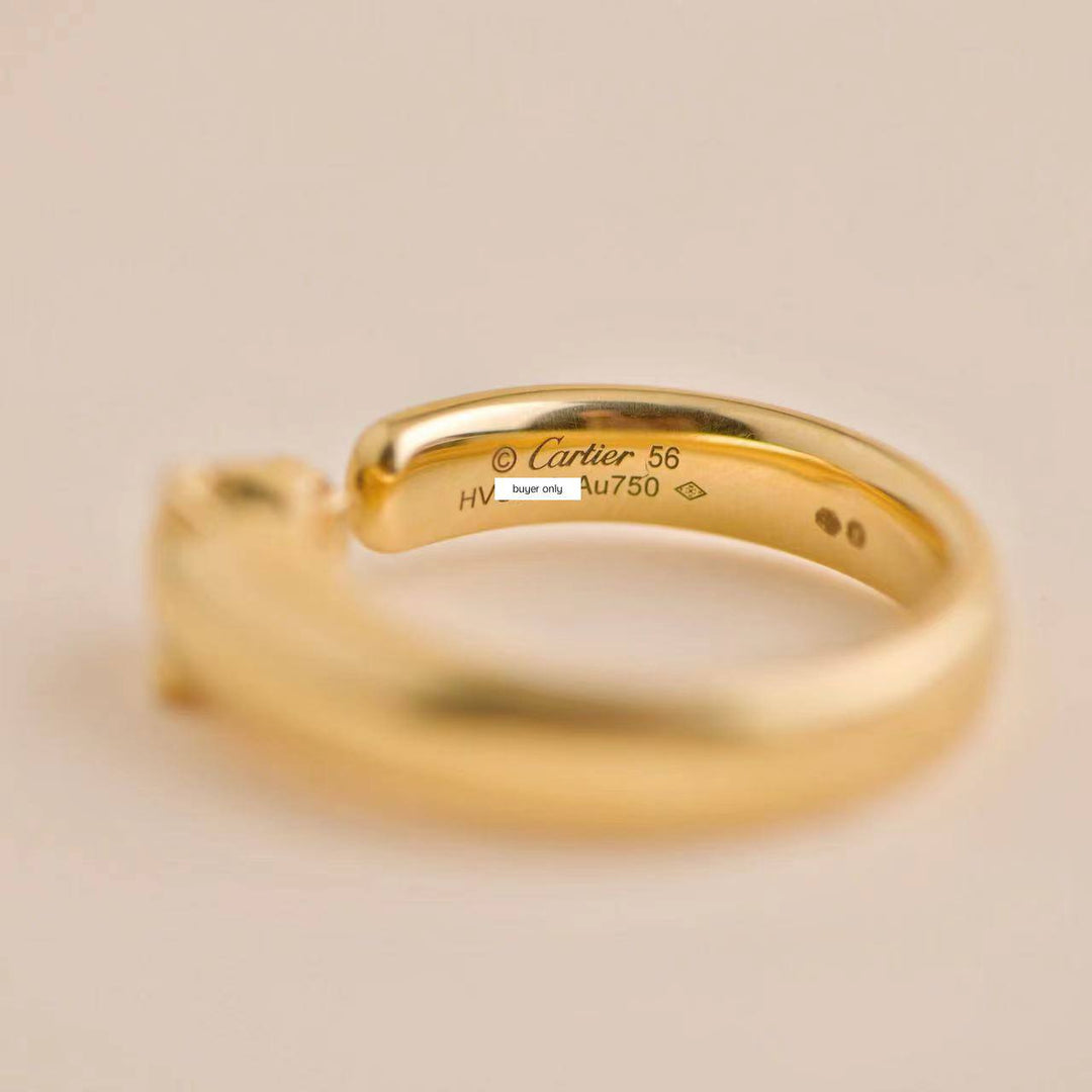 Second Hand Cartier Panthère de Cartier Yellow Gold Ring