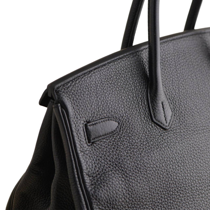 Pre-loved Hermès Birkin 35 Black Togo Leather