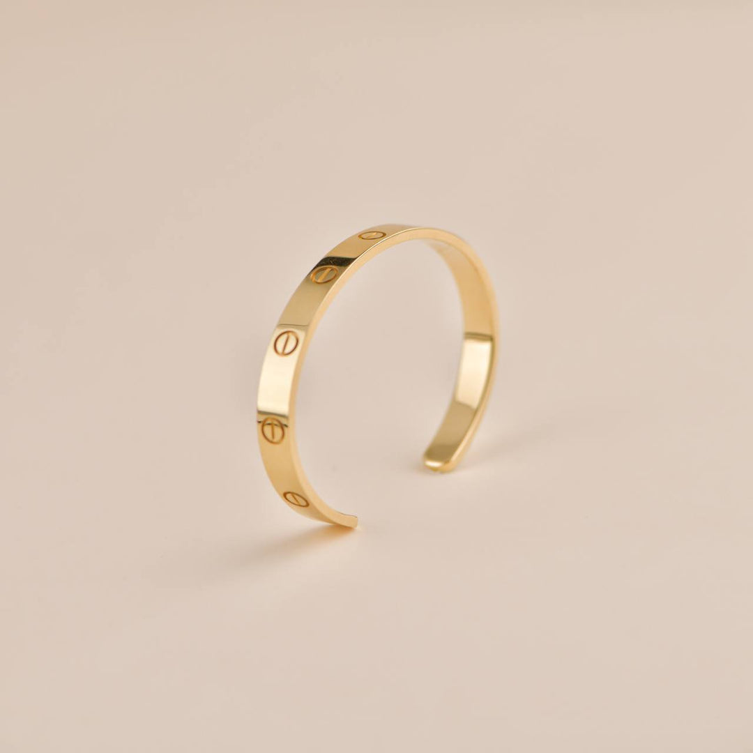 Pre-loved Cartier Love Yellow Gold Cuff Bracelet