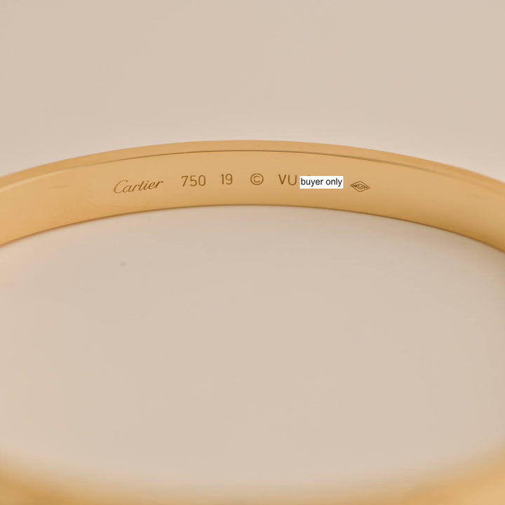 Second Hand Cartier Love Bracelet 18K Yellow Gold