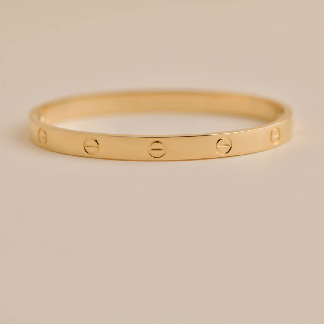 Pre-owned Cartier Love Bracelet 18K Yellow Gold