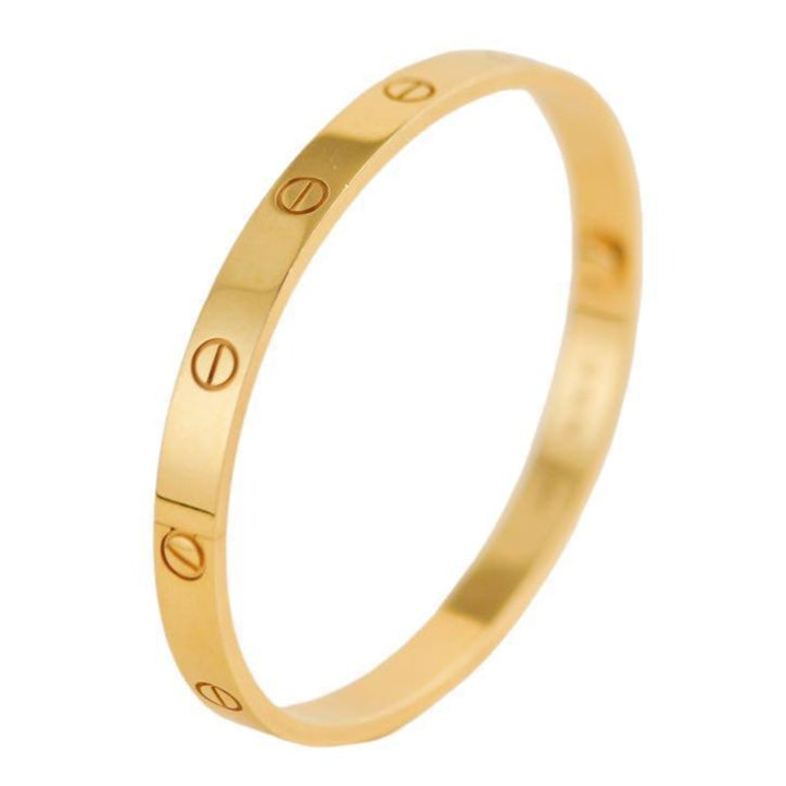 Pre-loved Cartier Love Bracelet 18K Yellow Gold Size 19